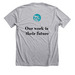 NCIMHA T-shirt 2025, a Athletic Heather Premium Unisex Tee (back-view)