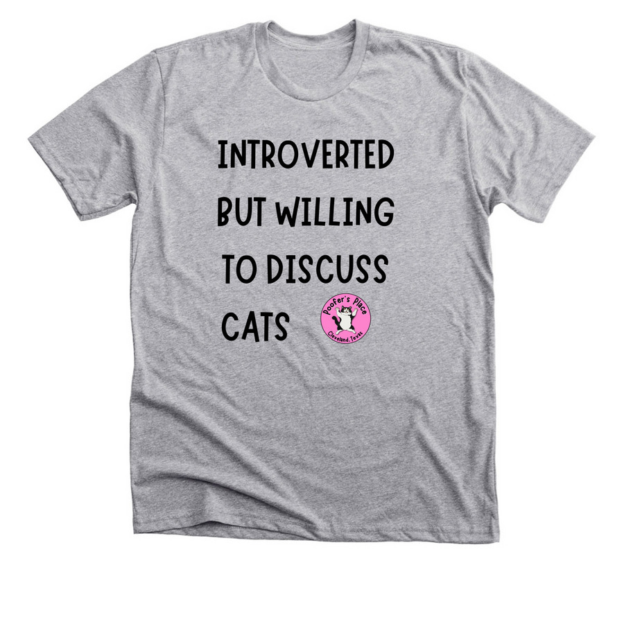 Introverted Merchandise&nbsp;, a Athletic Heather Premium Unisex Tee
