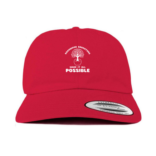 RNEA Hat, a Cranberry Printed Classic Baseball Cap