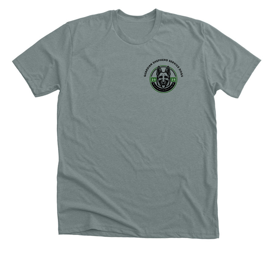 Handler Bites!&nbsp;, a Heather Blue Storm Premium Unisex Tee