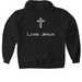 Heart Set On Heaven SweatShirt, a Black Gildan Softstyle Pullover Hoodie