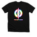 Neon Compass, a Solid Black Blend Premium Unisex Tee