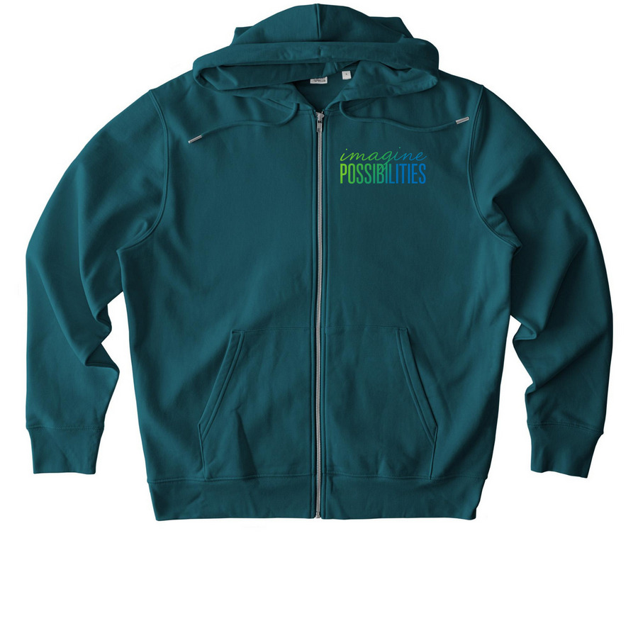 IP Zip Up Hoodie, a Stargazer Stanley/Stella Unisex Cultivator 2.0 Zip Up Pullover Hoodie