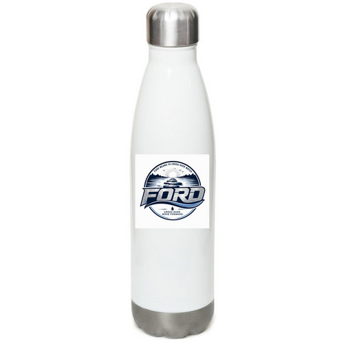 TFH H2O Bottle, a White Stainless Steel Water Bottle