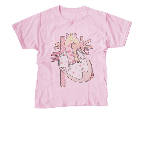 YOUTH Royal Majesty, a Light Pink Youth Unisex Tee