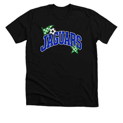 EJHS Girls Soccer, a Solid Black Blend Premium Unisex Tee