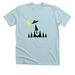 Abducted, a Heather Ice Blue Premium Unisex Tee