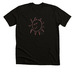 Pete Gustin's Crayon Happy Sun, a Solid Black Blend Premium Unisex Tee