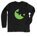 SEE Tees, a Solid Black Blend Premium Long Sleeve Tee