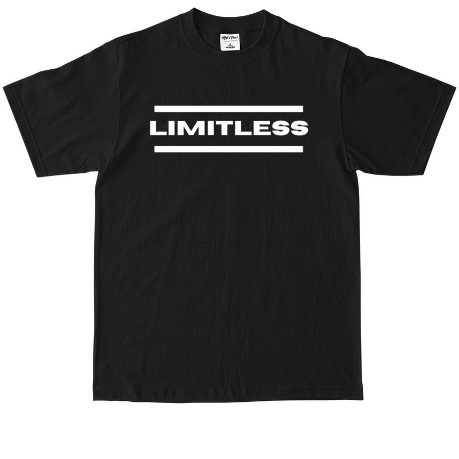 LIMITLESS, a Black Max Heavyweight Tee