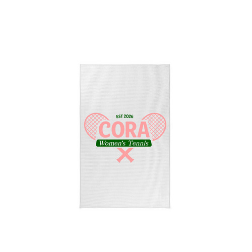 CORA Towel, a White Tea Towel