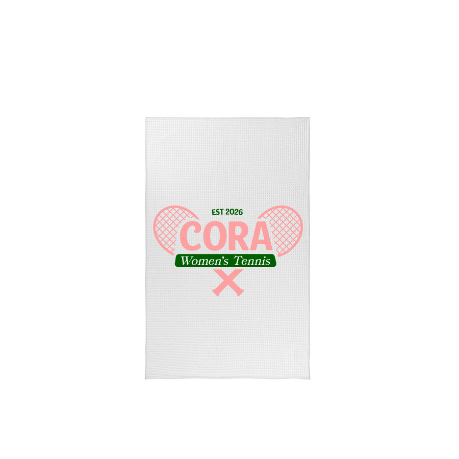 CORA Towel, a White Tea Towel