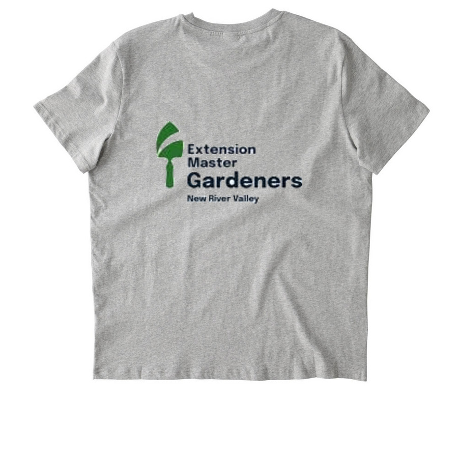 Two Sided - Local/State, a Heather Grey Stanley/Stella Unisex Crafter Tee (back-view)