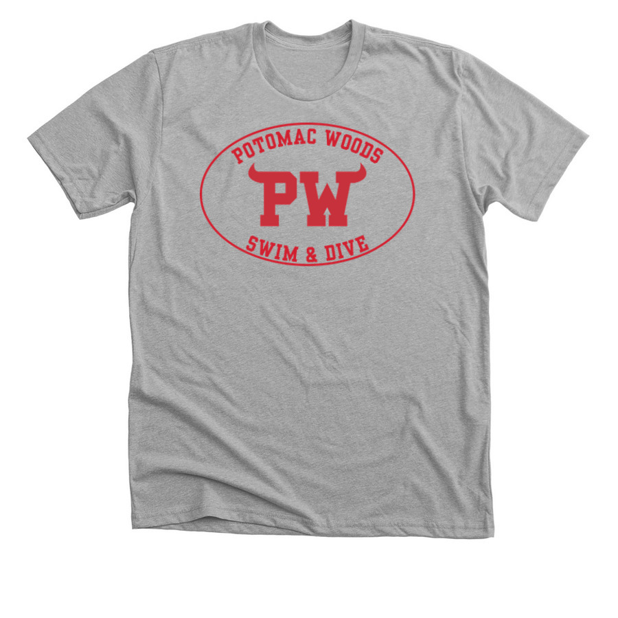 PW T Shirts, a Athletic Heather Premium Unisex Tee