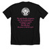 CYCLE BREAKER&nbsp;, a Solid Black Blend Premium Unisex Tee (back-view)