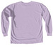Good Parents Have Hard Days, a Orchid Comfort Colors Long Sleeve Tee (back-view)