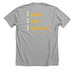 # i am GFWC, a Athletic Heather Premium Unisex Tee (back-view)