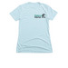 Karate Word Cloud Gear, a Ice Blue Women's Slim Fit Tee