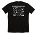 Experiential Education Collage, a Solid Black Blend Premium Unisex Tee (back-view)