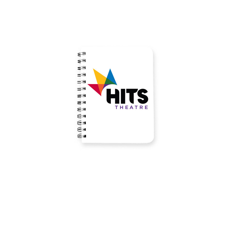 HITS Theatre Notebook, a White Spiral Notebook