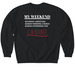 I'M BOOKED, a Black Softstyle Crewneck Sweatshirt