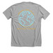 Team Atlas, a Athletic Heather Premium Unisex Tee (back-view)