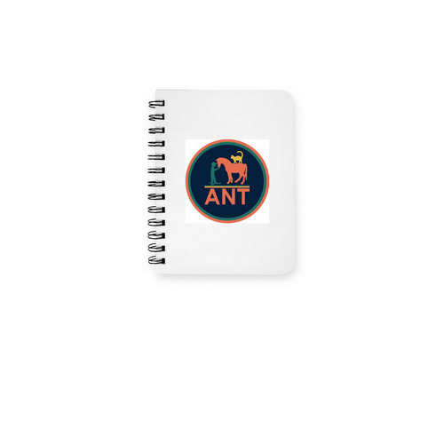 Color Logo Notebook, a White Spiral Notebook