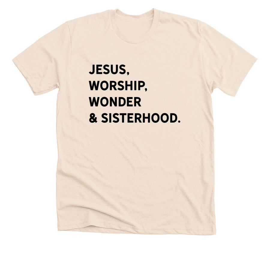 Redeeming The Story, a Heather Soft Cream Premium Unisex Tee