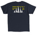Junior Fire Co. No. 2 - Limited Run, a Navy Classic Unisex Tee (back-view)