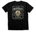 Like Whiskey&nbsp;, a Black Heather Premium Unisex Tee (back-view)