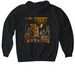 GP 2026, a Black Gildan Softstyle Pullover Hoodie (back-view)