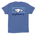 Hawks Hawks, a Columbia Blue Premium Cotton Tee