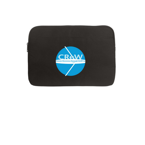 CReW - Tech to go, a Black Canvas Laptop Sleeve