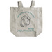 2 Corinthians 3:18 Tote Bag&nbsp;, a Natural Recycled Cotton Tote Bag (back-view)