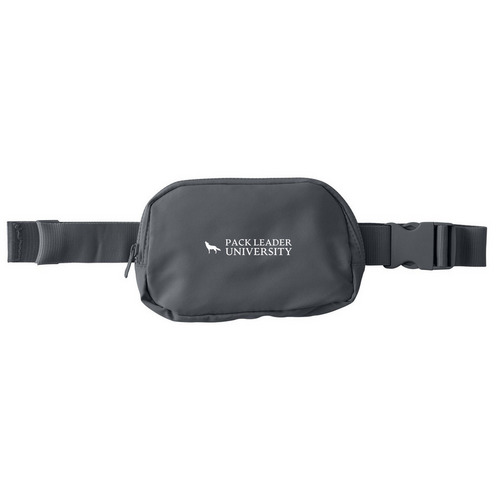 Pack Leader University Packs, a Storm Grey Matte Hip Pack