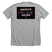 Where it Starts, a Athletic Heather Premium Unisex Tee (back-view)