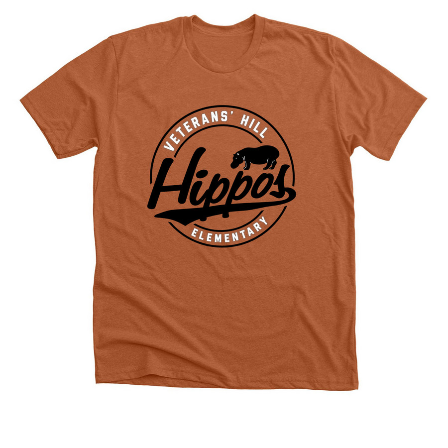 Original Hippos, a Heather Autumn Premium Unisex Tee