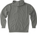 OASIS Middle School Swag, a Gunmetal Heather Heavyweight Zip Up Hoodie (back-view)