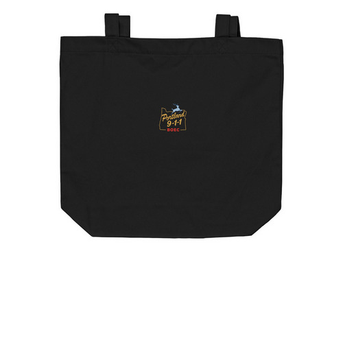 911 Tote Bags, a Black Organic Cotton Tote Bag