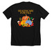 pumpkins, a Solid Black Blend Premium Unisex Tee (back-view)