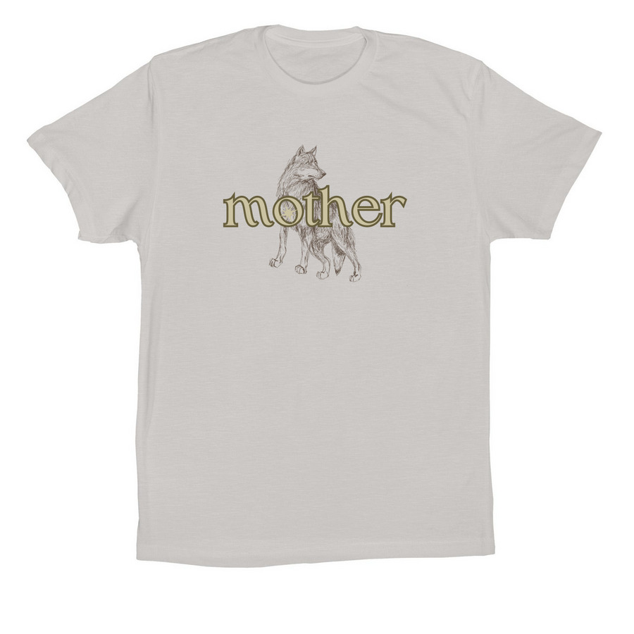 mother, a Solid Athletic Grey Premium Cotton Tee