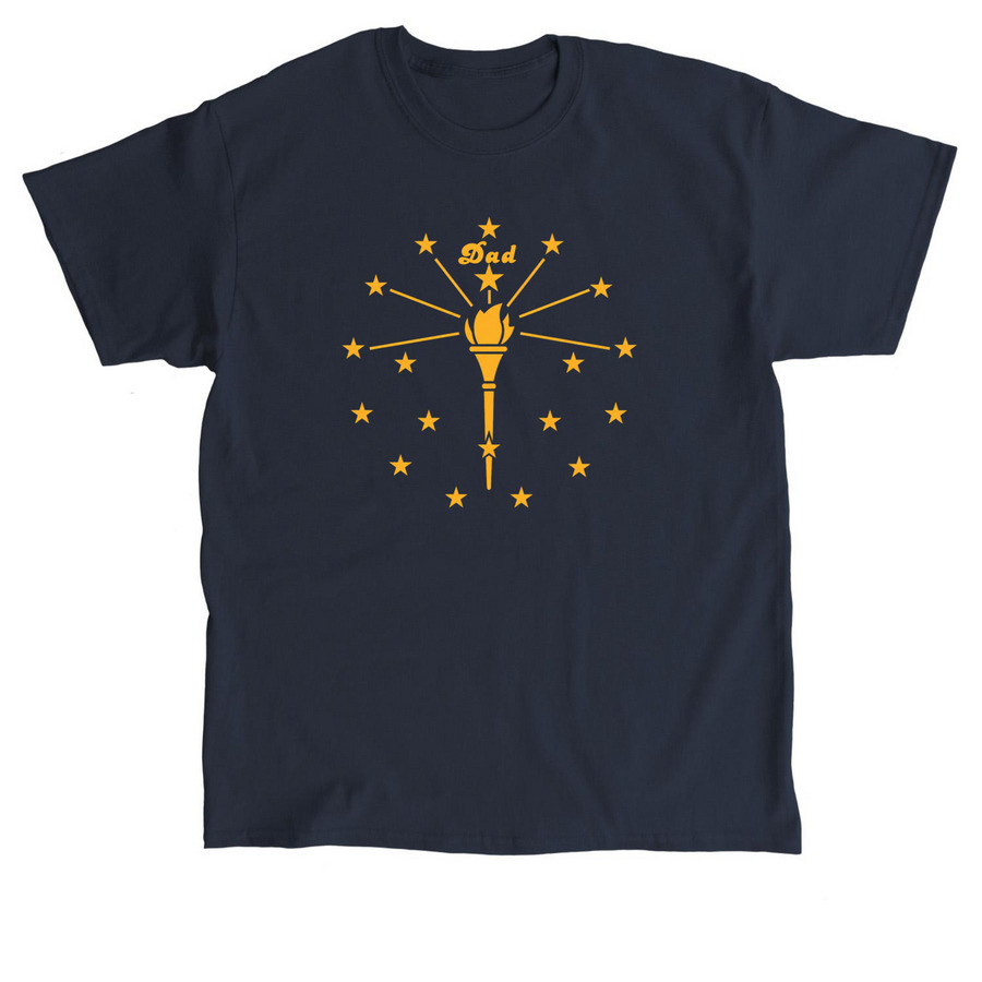 Hoosier Daddy?, a Navy Classic Unisex Tee