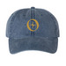 PROCLAIM Navy Baseball Cap, a Navy Printed Pigment Dye Baseball Cap