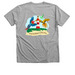 LIPS 2025&nbsp;, a Athletic Heather Premium V-Neck Tee (back-view)