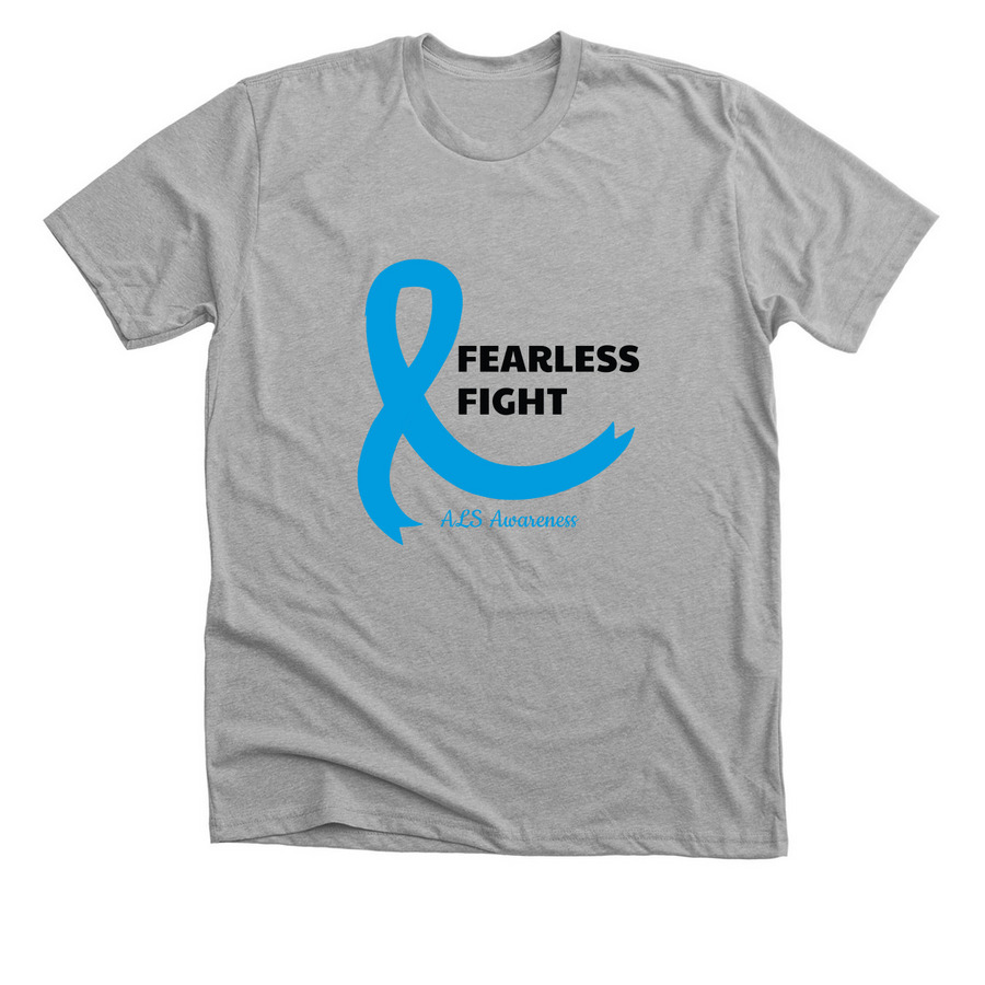 Anthony?s ALS fight, a Athletic Heather Premium Unisex Tee