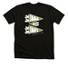 Ike & Ivy Pennant*, a Black Heather Premium Unisex Tee