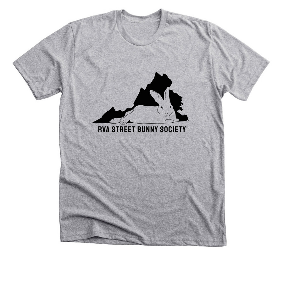 RVA Street Bunny Society, a Athletic Heather Premium Unisex Tee