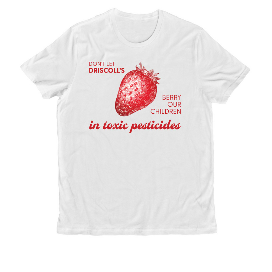 Don't Berry - Organic T-shirt & Longsleeve, a Bright White Allmade Organic Cotton Unisex Tee
