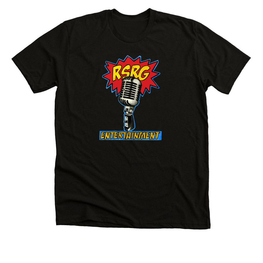RSRG ORIGINAL LOGO, a Black Heather Premium Unisex Tee