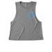 Lake BJJ Storefront, a Aluminum Grey Allmade Eco Triblend Women?s Muscle Tank